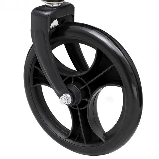 24" Folding Foldable Backrest Transport Wheelchair