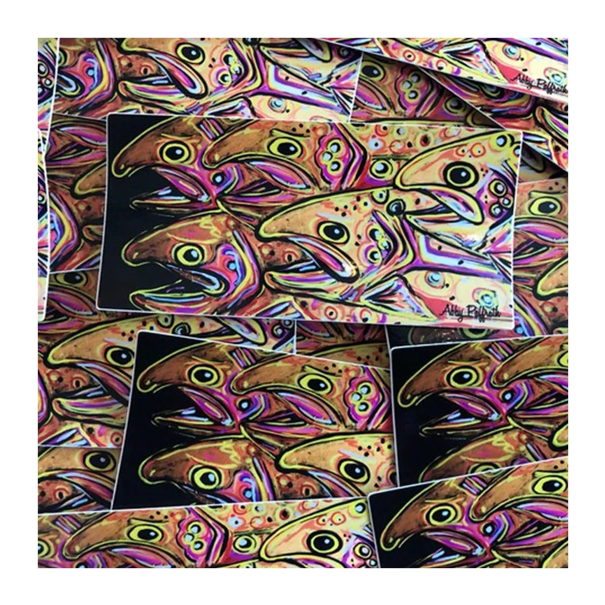 Abby Paffrath Golden Trout Sticker