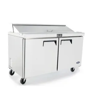 Atosa MSF8303 60" Double Door Standard Top Sandwich Prep Unit