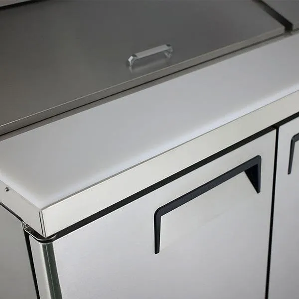 Atosa MSF8303 60" Double Door Standard Top Sandwich Prep Unit