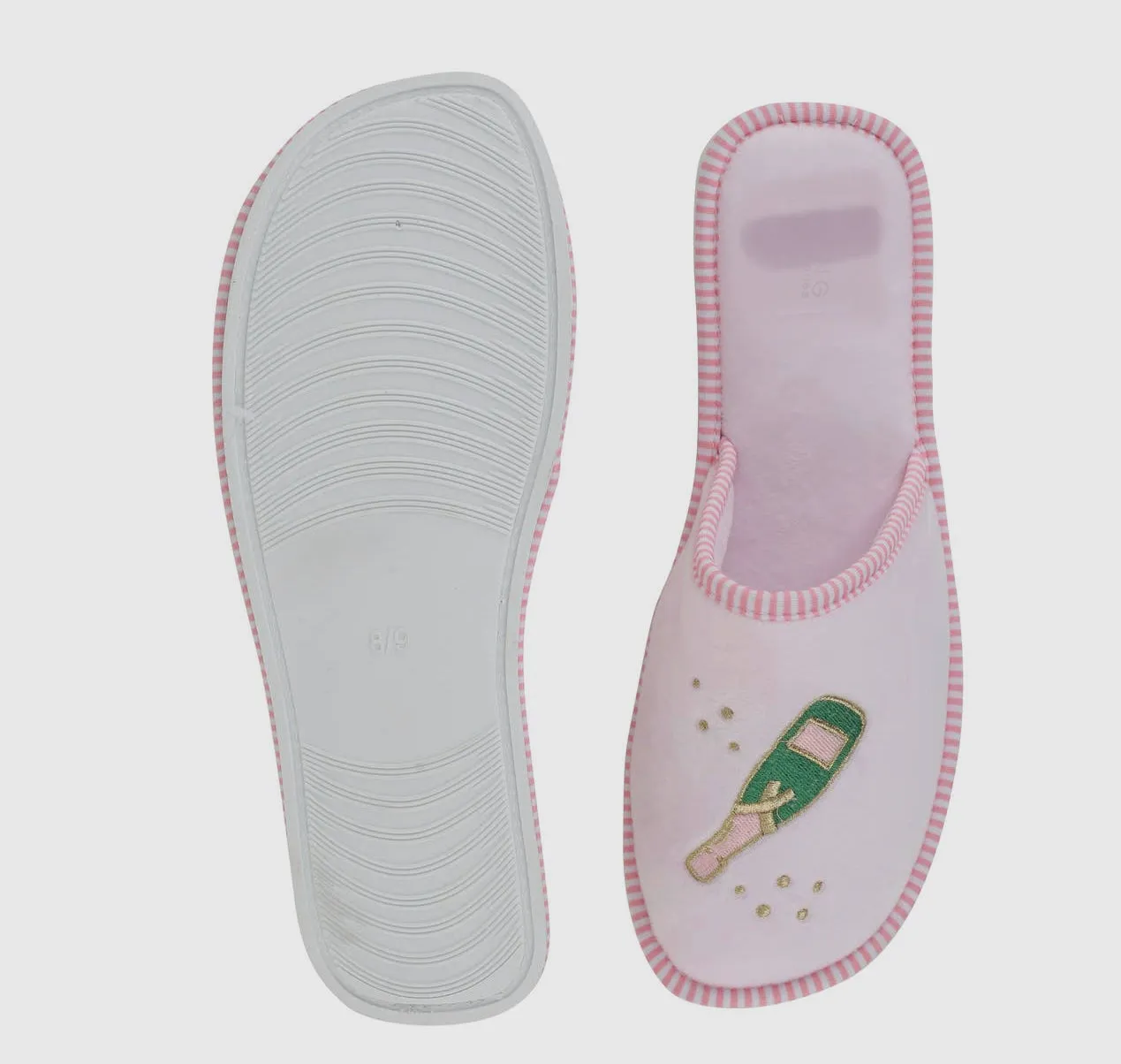 Champagne Travel Slippers
