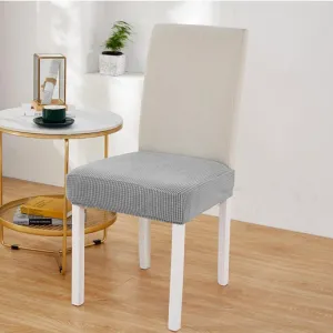 Color Light Gray 2 Stretchable Chair Protector Cover