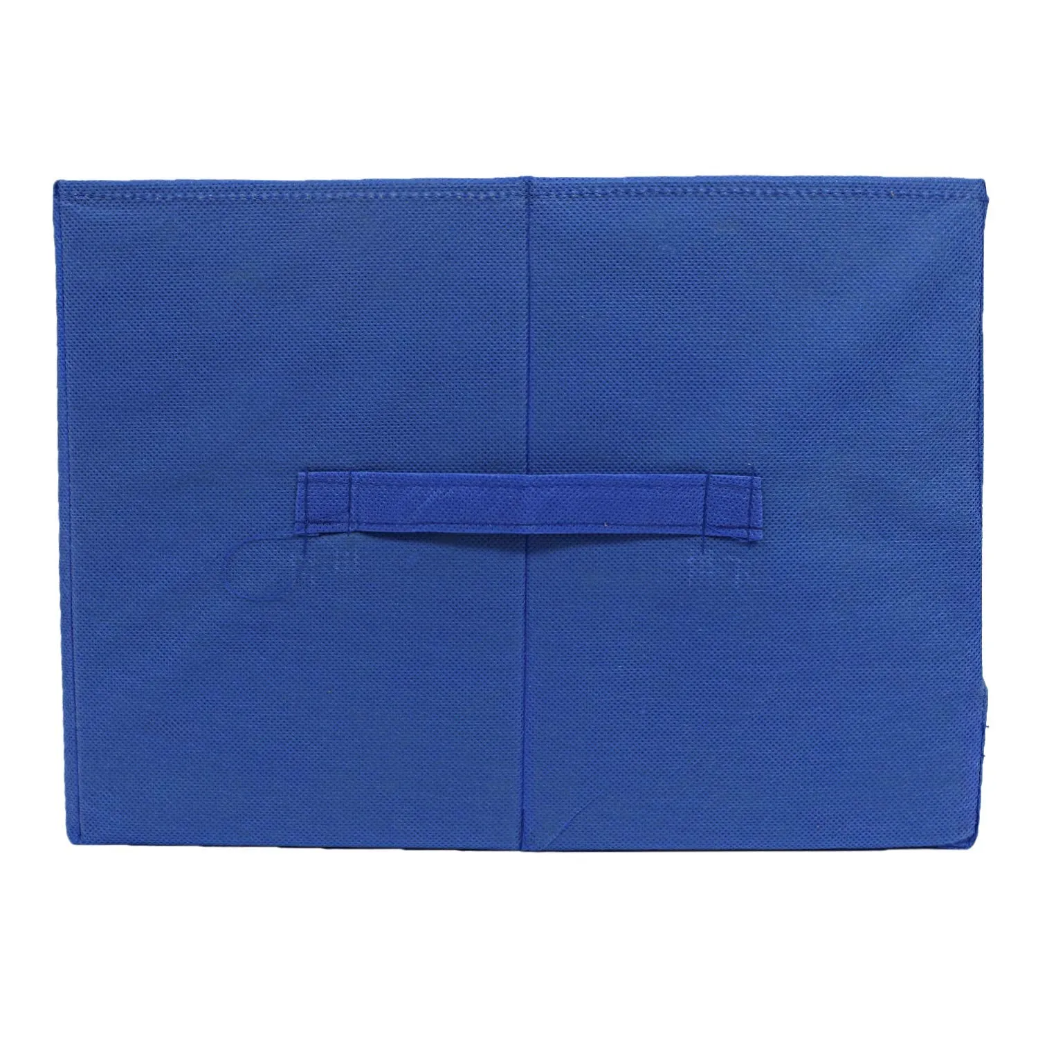 Kuber Industries Non-Woven Foldable Shirt Stacker|Cloth Wardrobe Organizer|Size 40 x 25 x 24 CM|Pack of 2 (Grey and Blue)